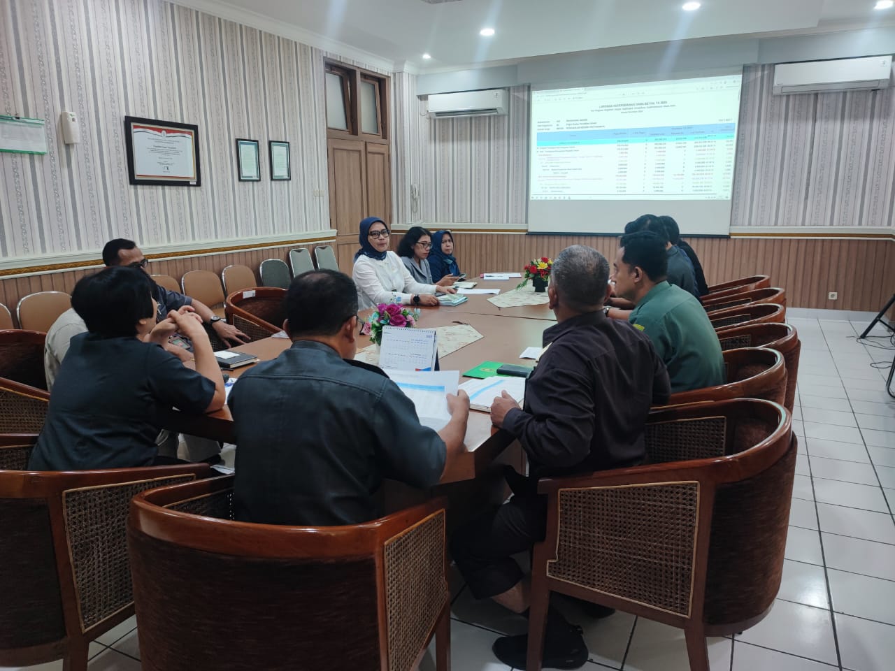 Rapat Monev Realisasi Anggaran DIPA 03 Pengadilan Negeri Yogyakarta