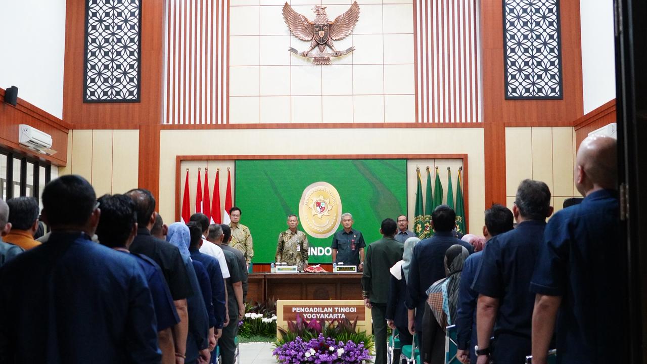 Pengadilan Negeri Yogyakarta Mengikuti Diseminasi Antikorupsi