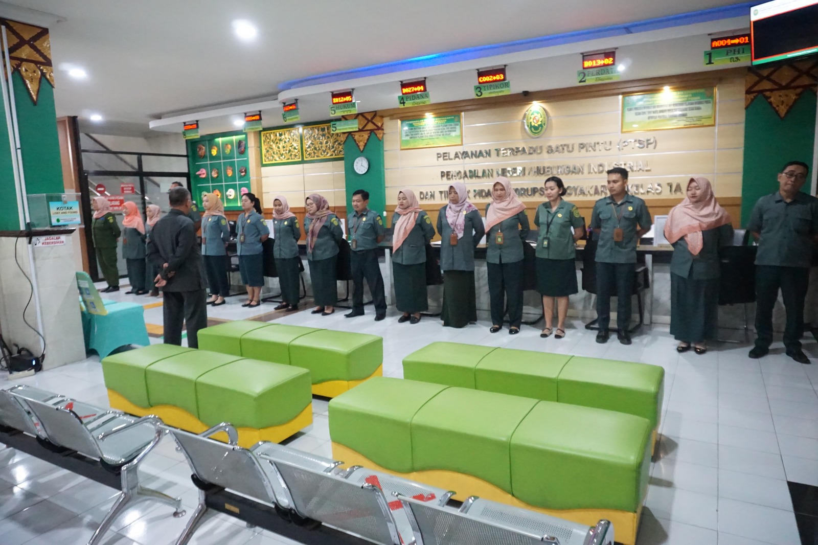 Apel Sore Rutin Petugas PTSP 20 Januari 2026