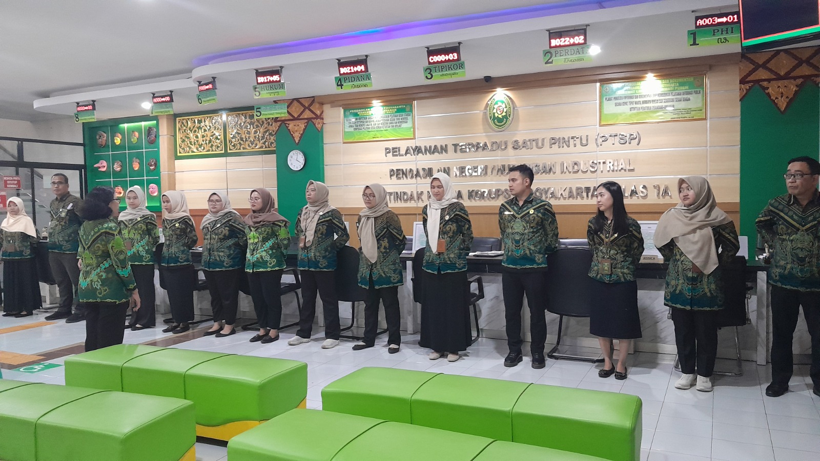 Apel Sore Rutin Petugas PTSP 22 Januari 2026