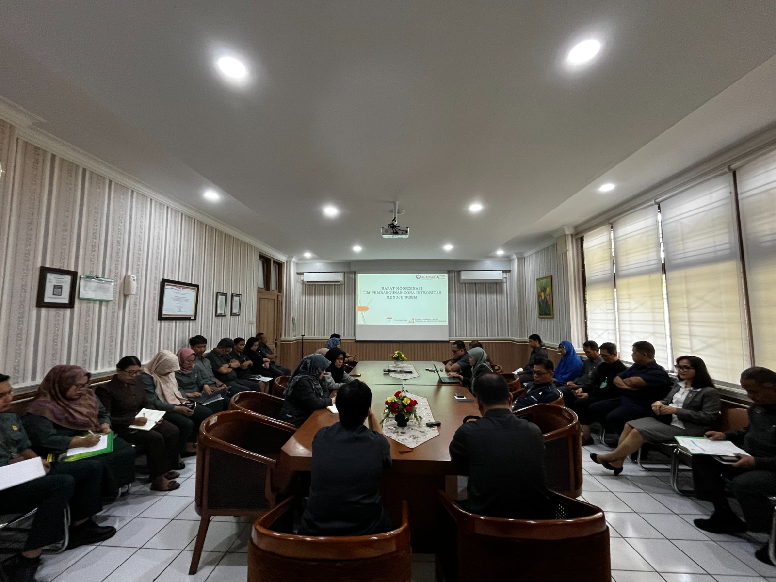Rapat Pembangunan Zona Integritas menuju WBBM