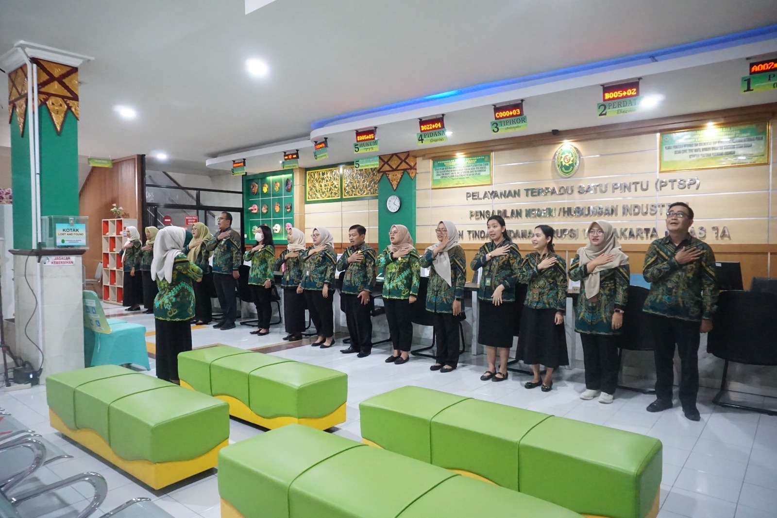 Apel Sore Rutin Petugas PTSP 29 Januari 2026