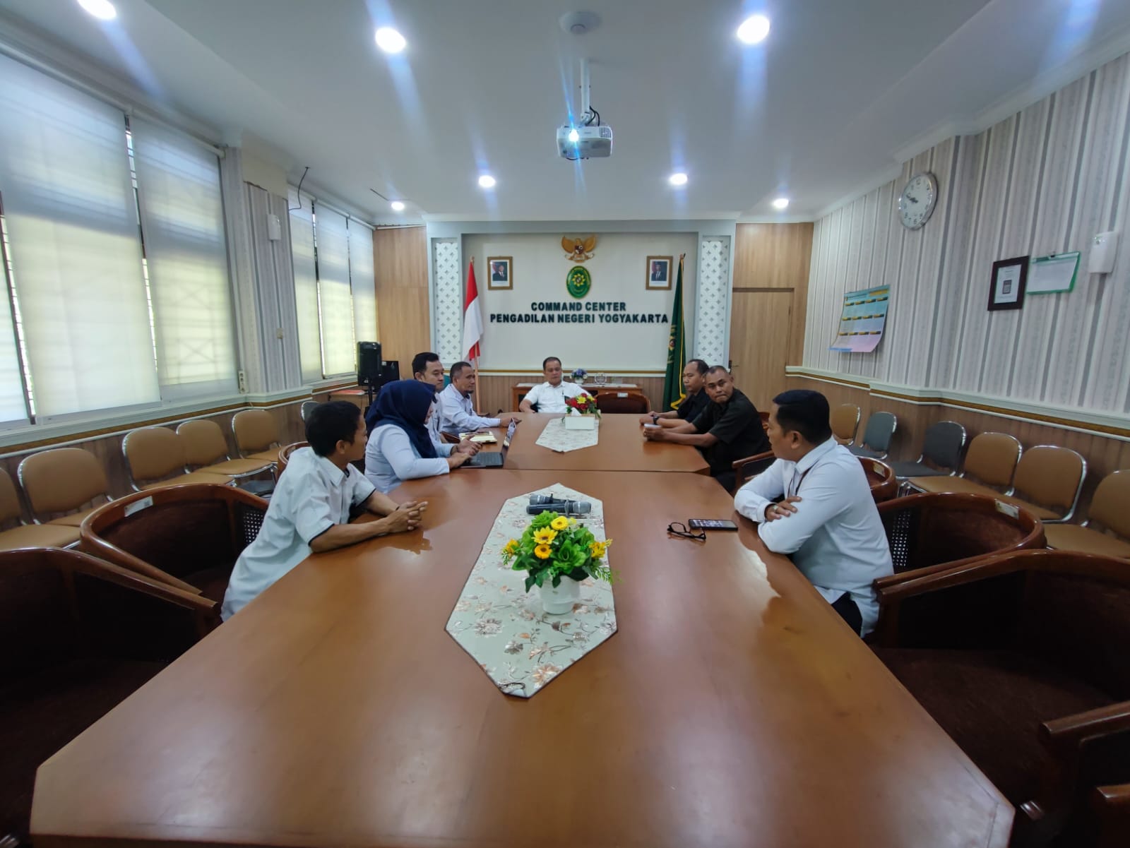 Rapat Koordinasi Pelaksanaan Outsourcing Pengadilan Negeri Yogyakarta