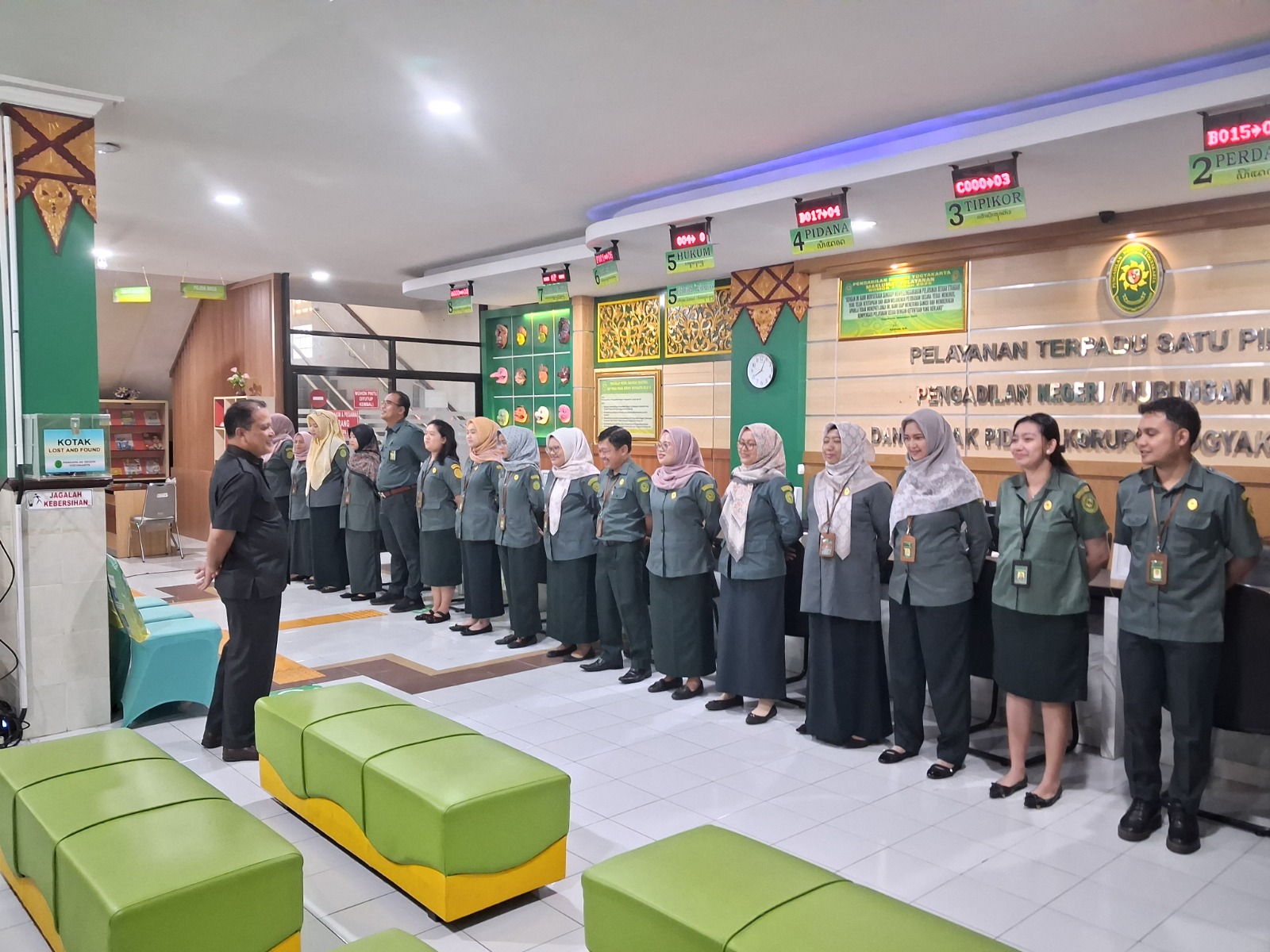 Apel Pagi Rutin Petugas PTSP 4 Februari 2026