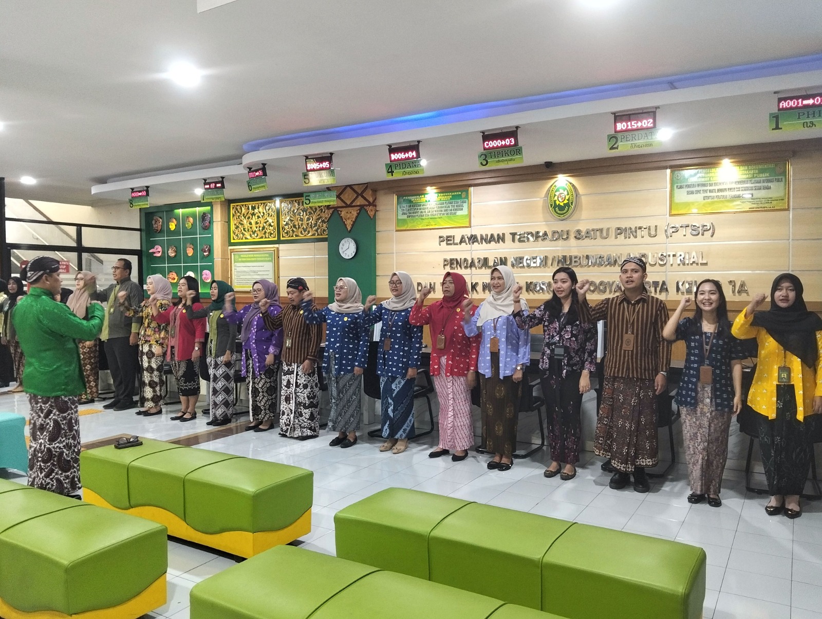 Apel Pagi Rutin Petugas PTSP 5 Februari 2026