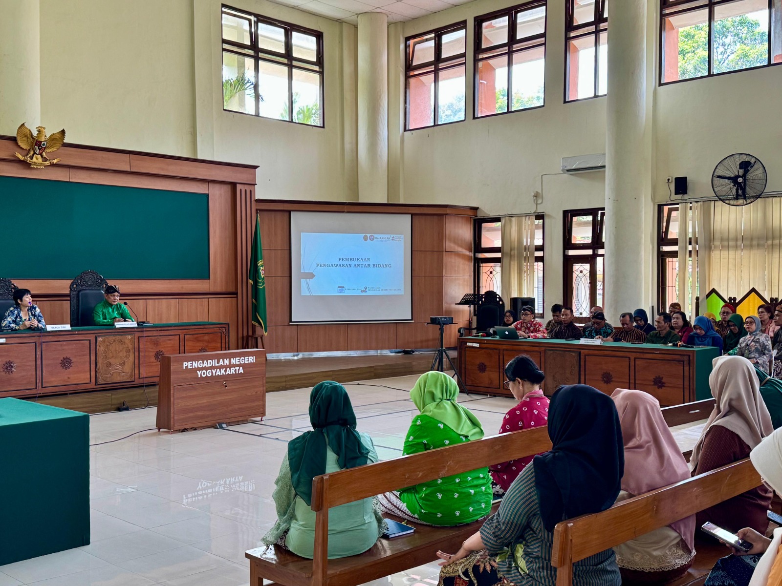 Pembukaan Pengawasan Antar Bidang Pengadilan Negeri Yogyakarta