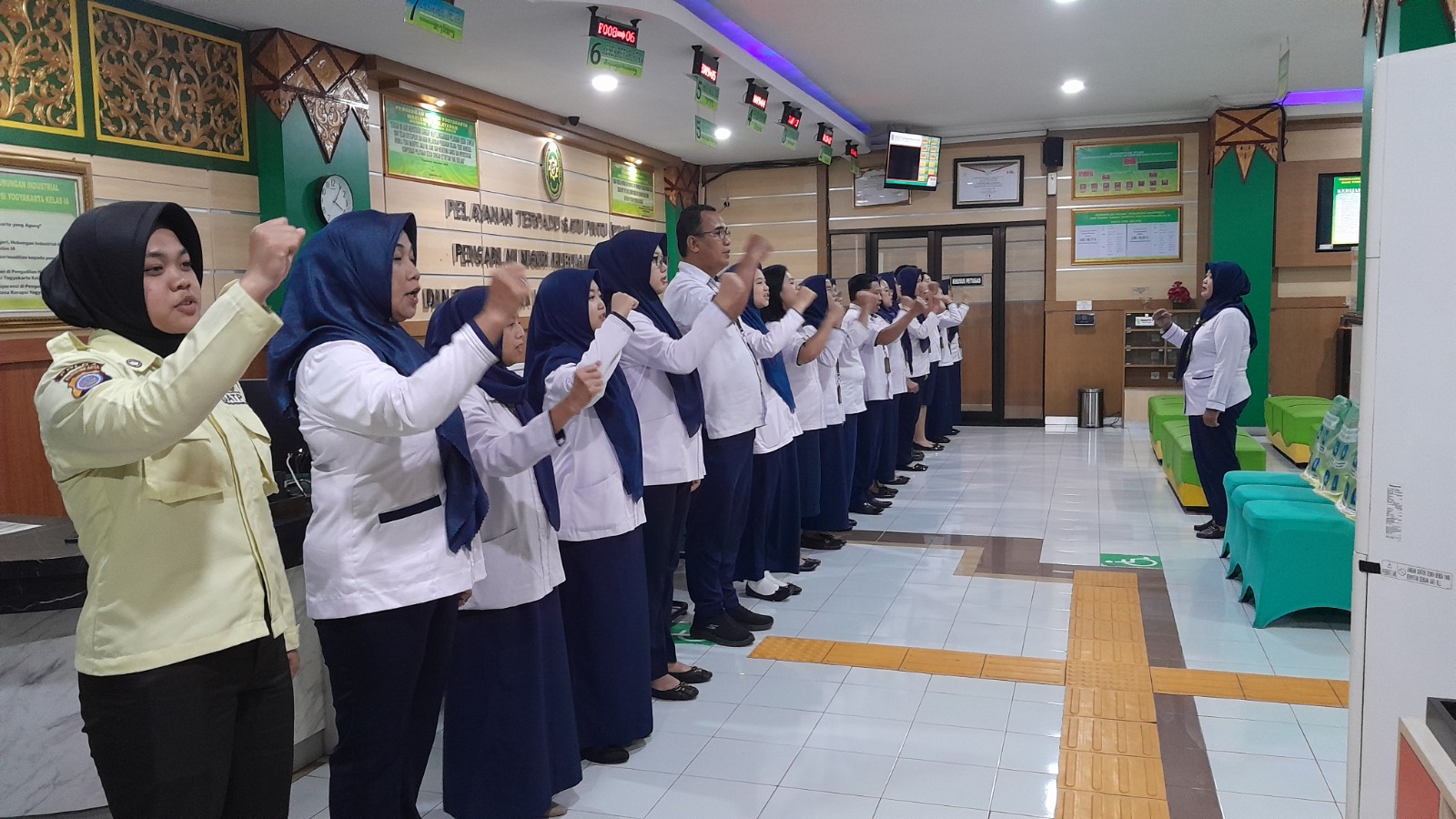 Apel Sore Rutin Petugas PTSP 9 Februari 2026
