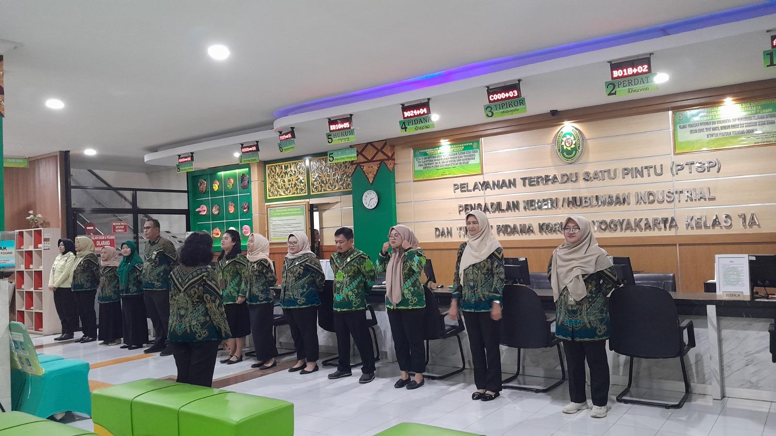 Apel Sore Rutin Petugas PTSP 19 Februari 2026