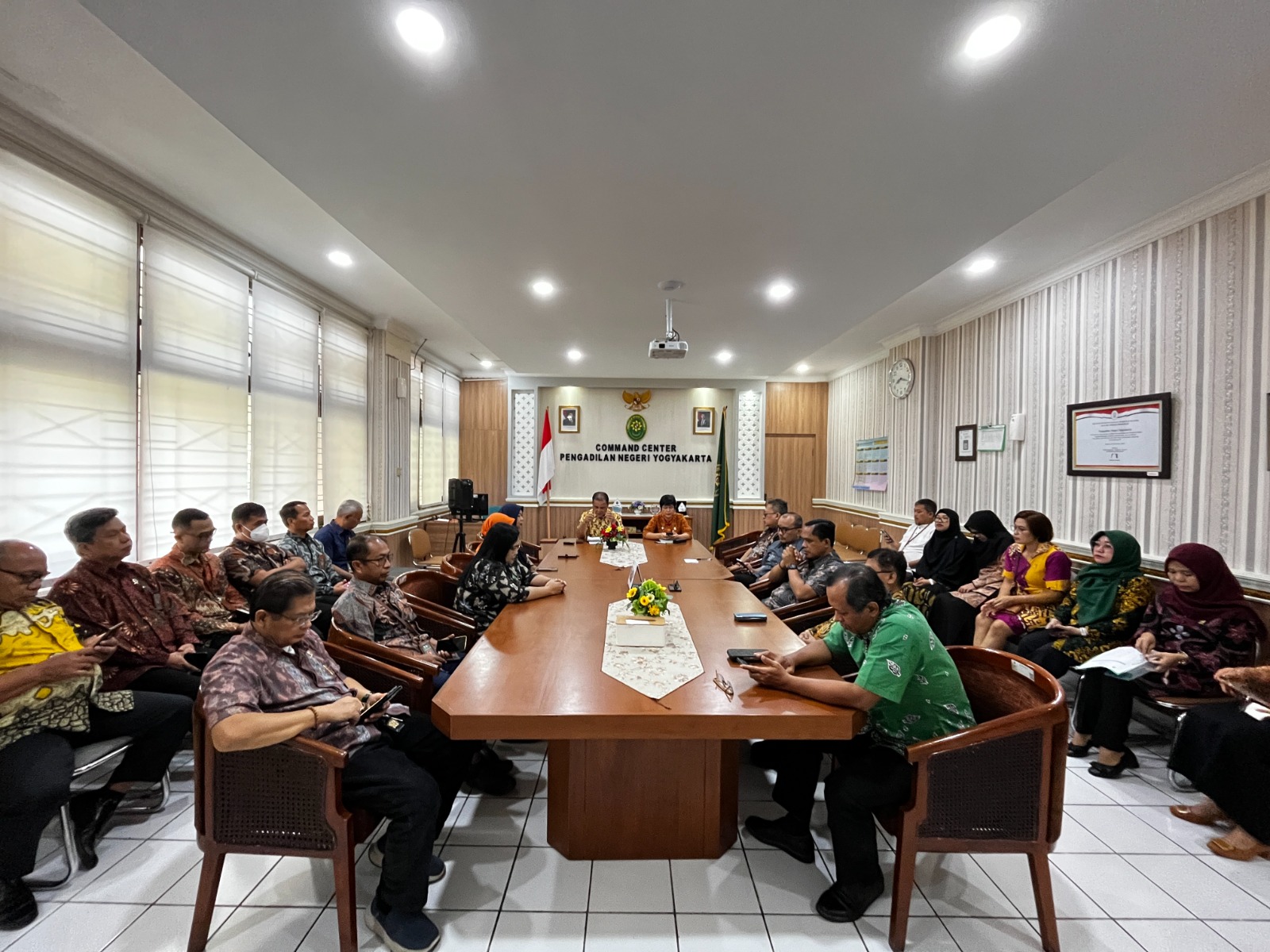 Rapat Hakim Pengadilan Negeri Yogyakarta