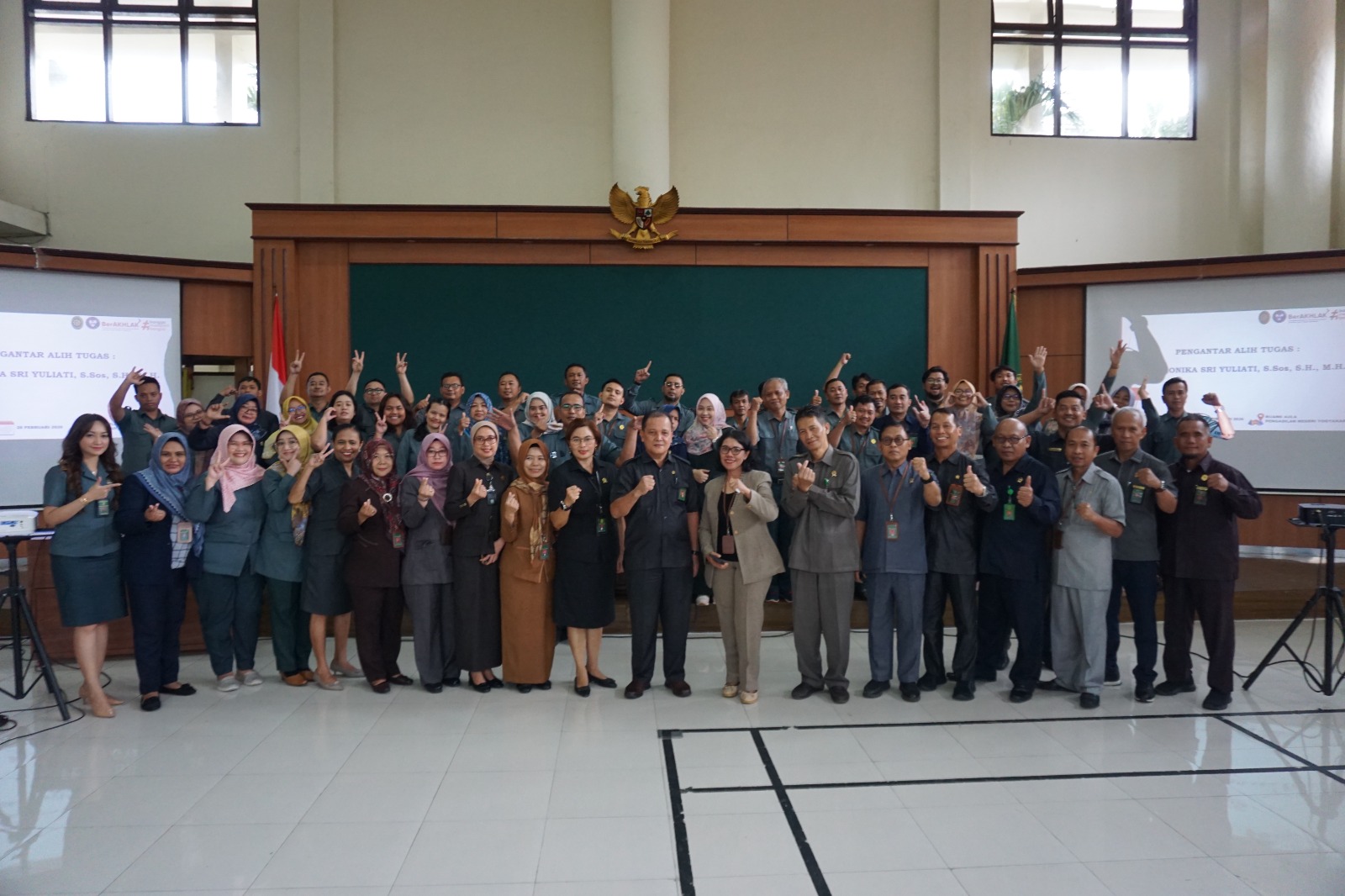 Pengantar Alih Tugas Panitera Muda Pidana Pengadilan Negeri Yogyakarta