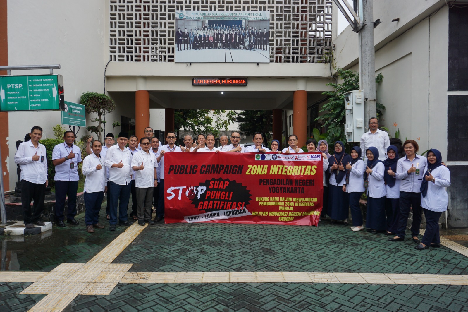 Public Campaign Pembangunan Zona Integritas Menuju WBBM Pengadilan Negeri Yogyakarta