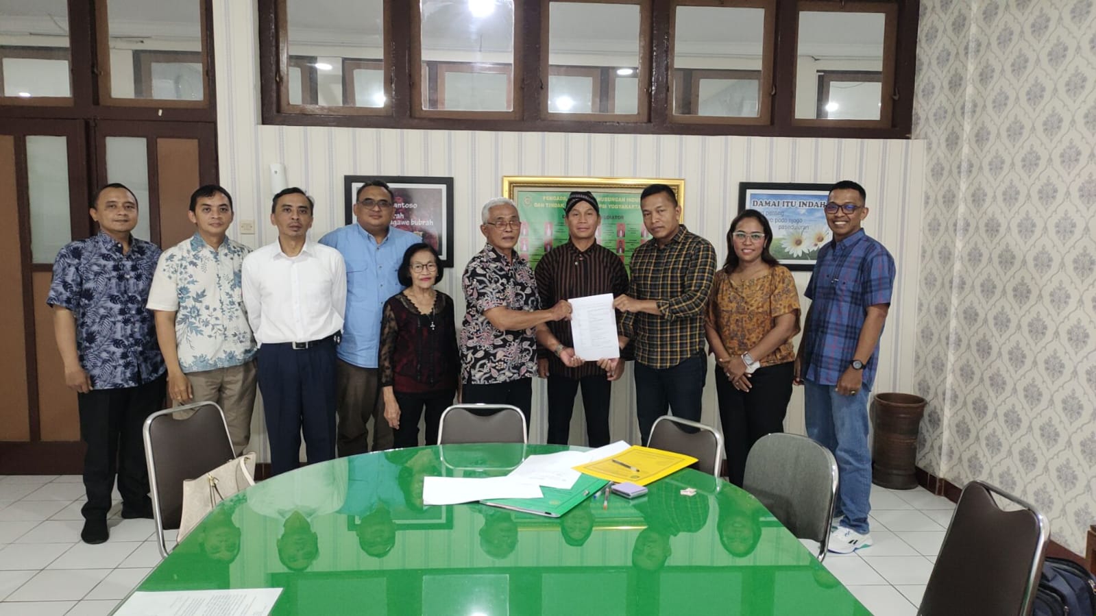 Perdamaian Perkara Perdata Gugatan melalui Mediasi Pengadilan Negeri Yogyakarta