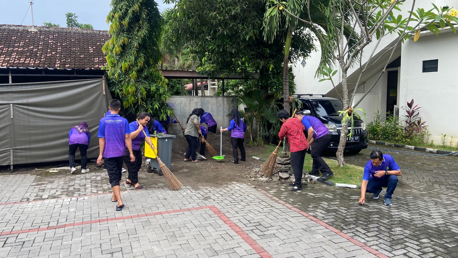 Kerja Bakti Rutin Pengadilan Negeri Yogyakarta