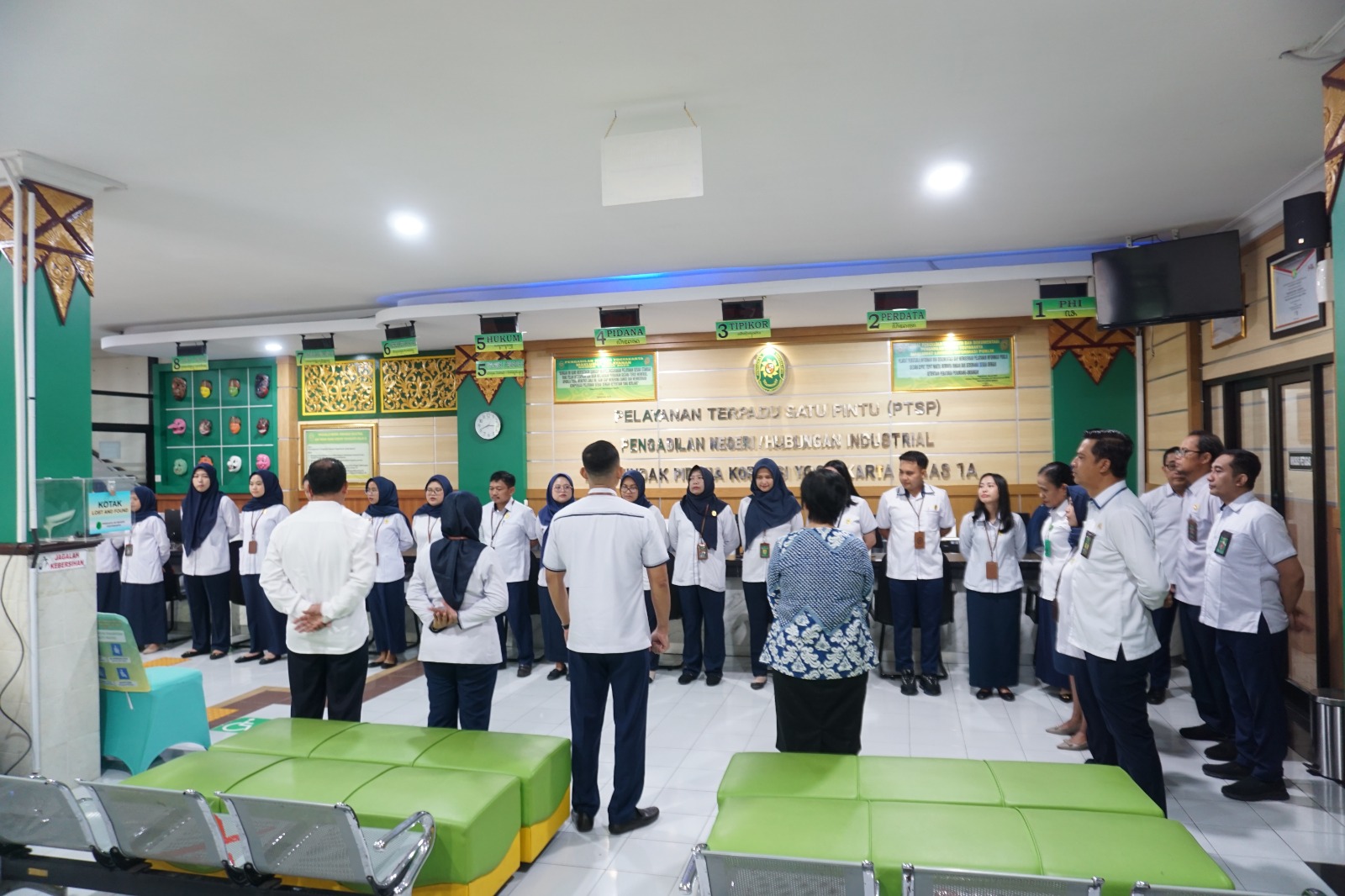 Apel Pagi Rutin Petugas PTSP 30 Maret 2026