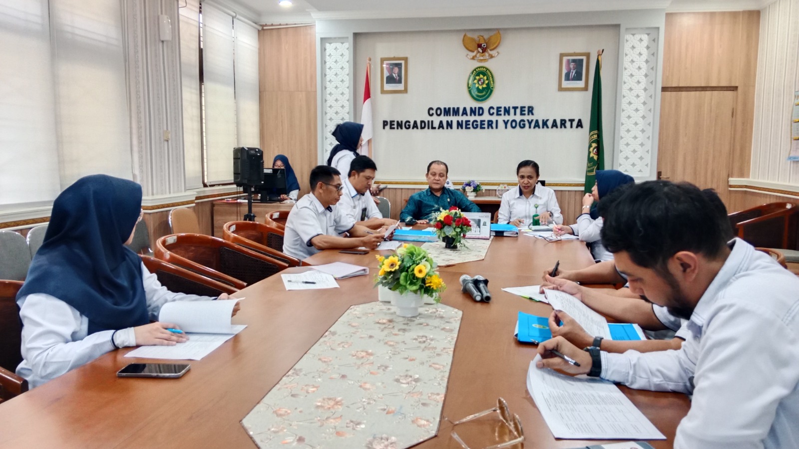 Rapat Monev Eksekusi Maret 2026 Pengadilan Negeri Yogyakarta