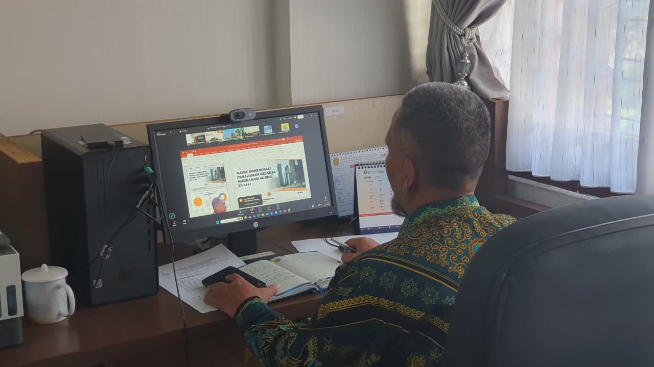 Sekretaris Pengadilan Negeri Yogyakarta Menghadiri Rakor bersama Badan Urusan Administrasi Mahkamah Agung