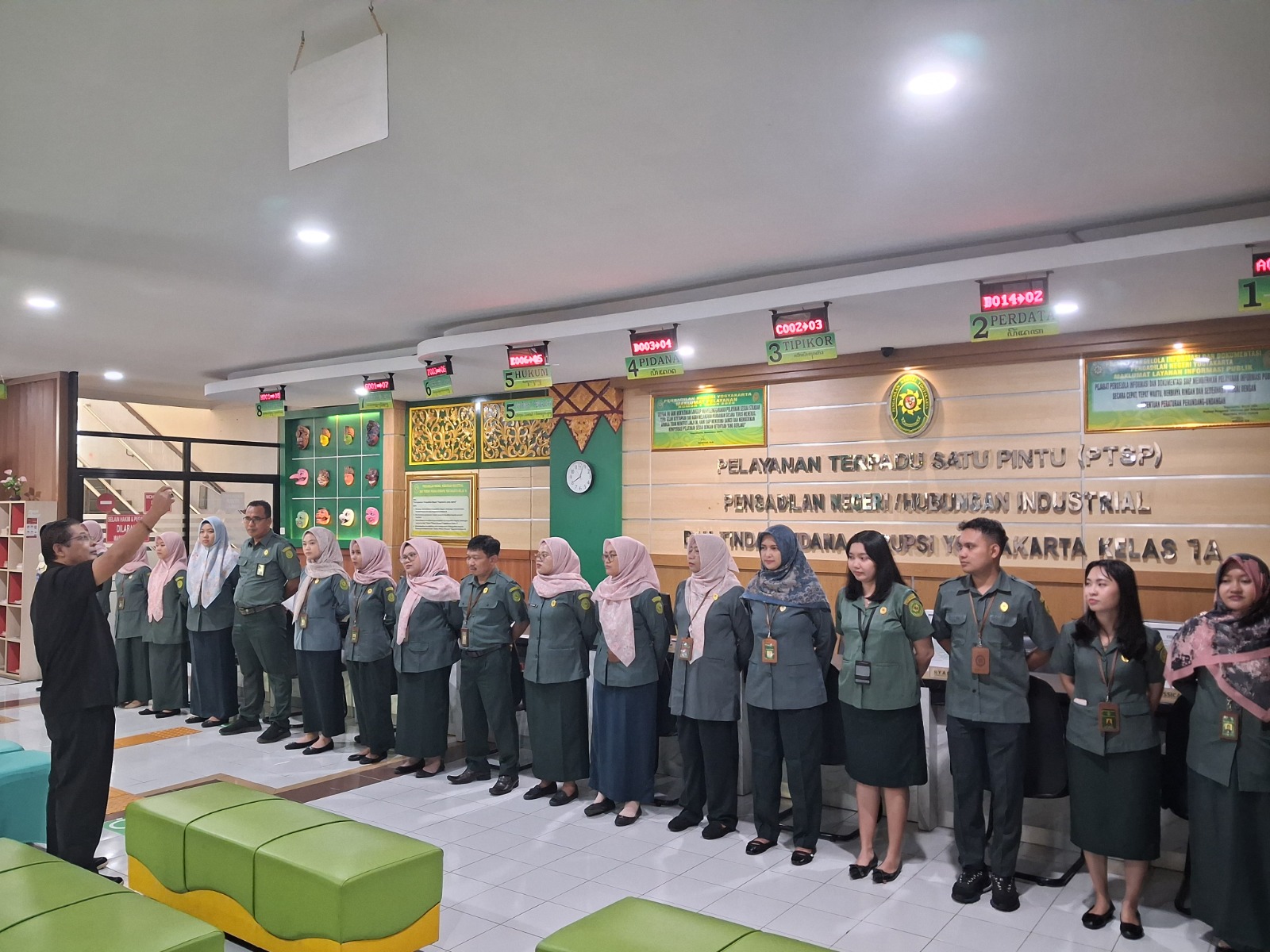 Apel Pagi Rutin Petugas PTSP 7 April 2026