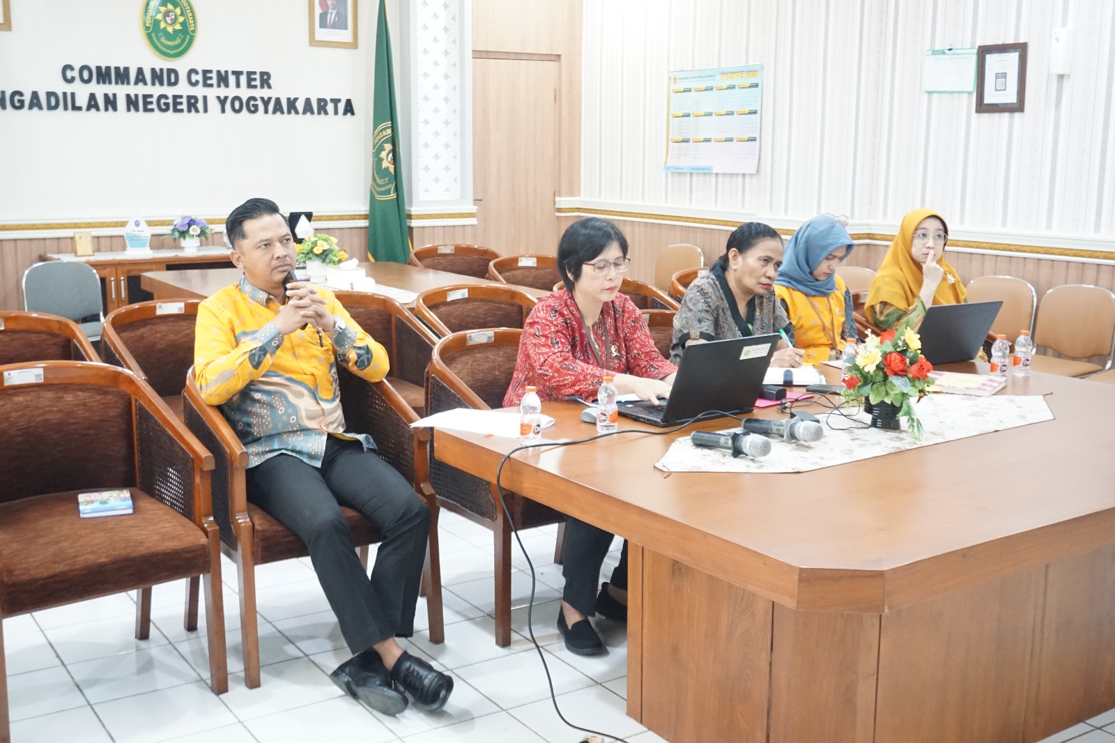 Pengadilan Negeri Yogyakarta Mengikuti Tindak Lanjut Ketidaksesuaian Data atas Laporan Keuangan Mahkamah Agung Tahun 2025