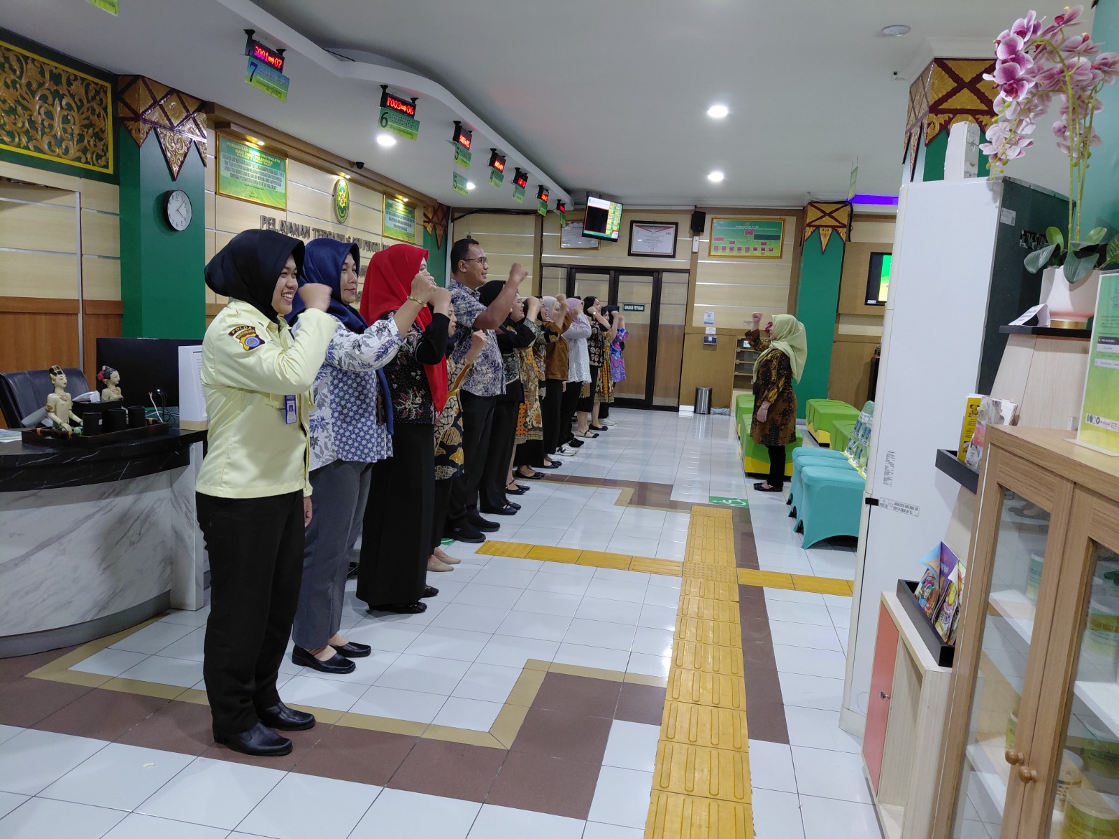 Apel Sore Rutin Petugas PTSP 10 April 2026