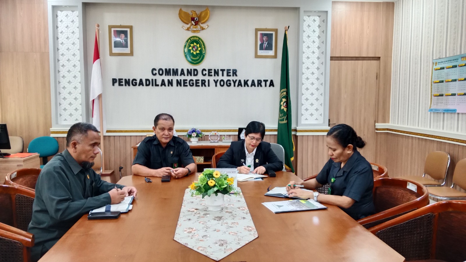 Rapat Koordinasi Pimpinan Pengadilan Negeri Yogyakarta April 2026