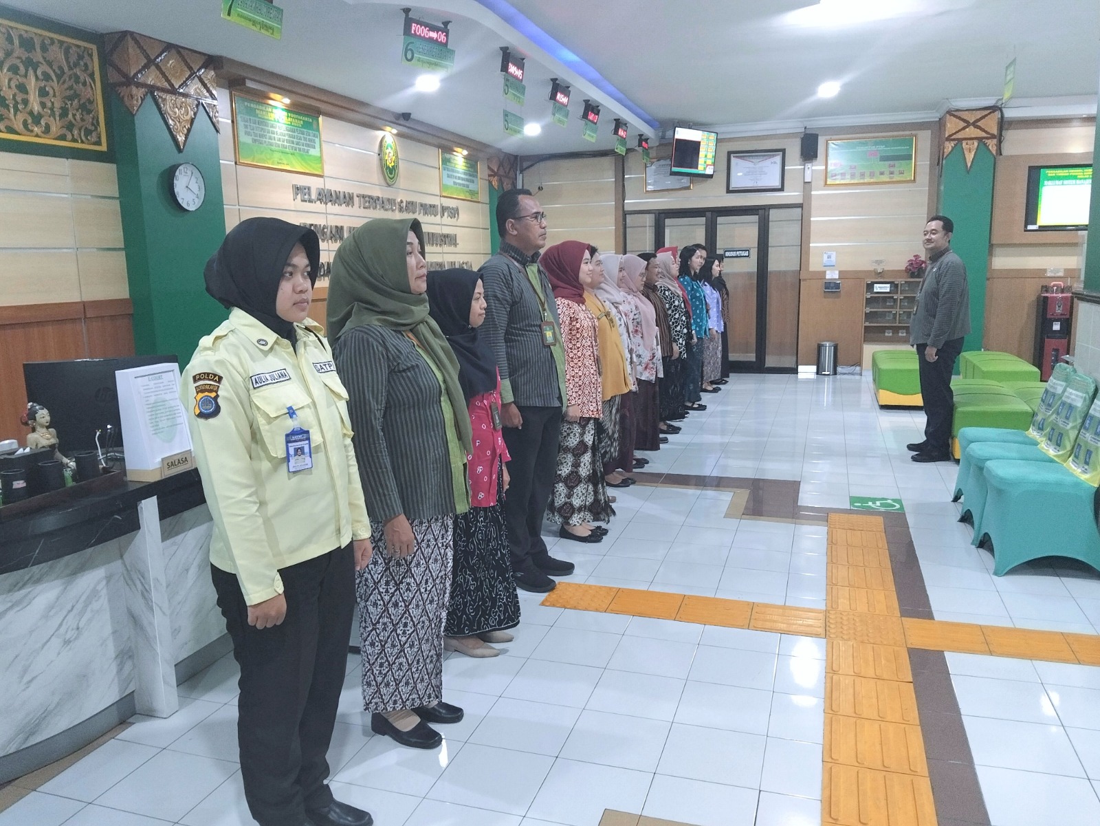 Apel Sore Rutin Petugas PTSP 16 April 2026