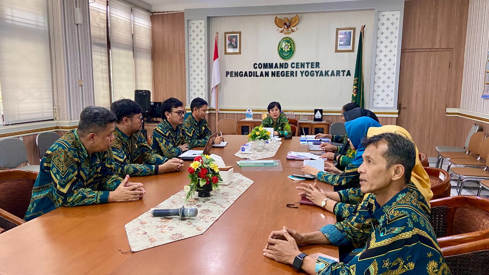 Rapat Monev Kedisiplinan Pengadilan Negeri Yogyakarta bulan April 2026