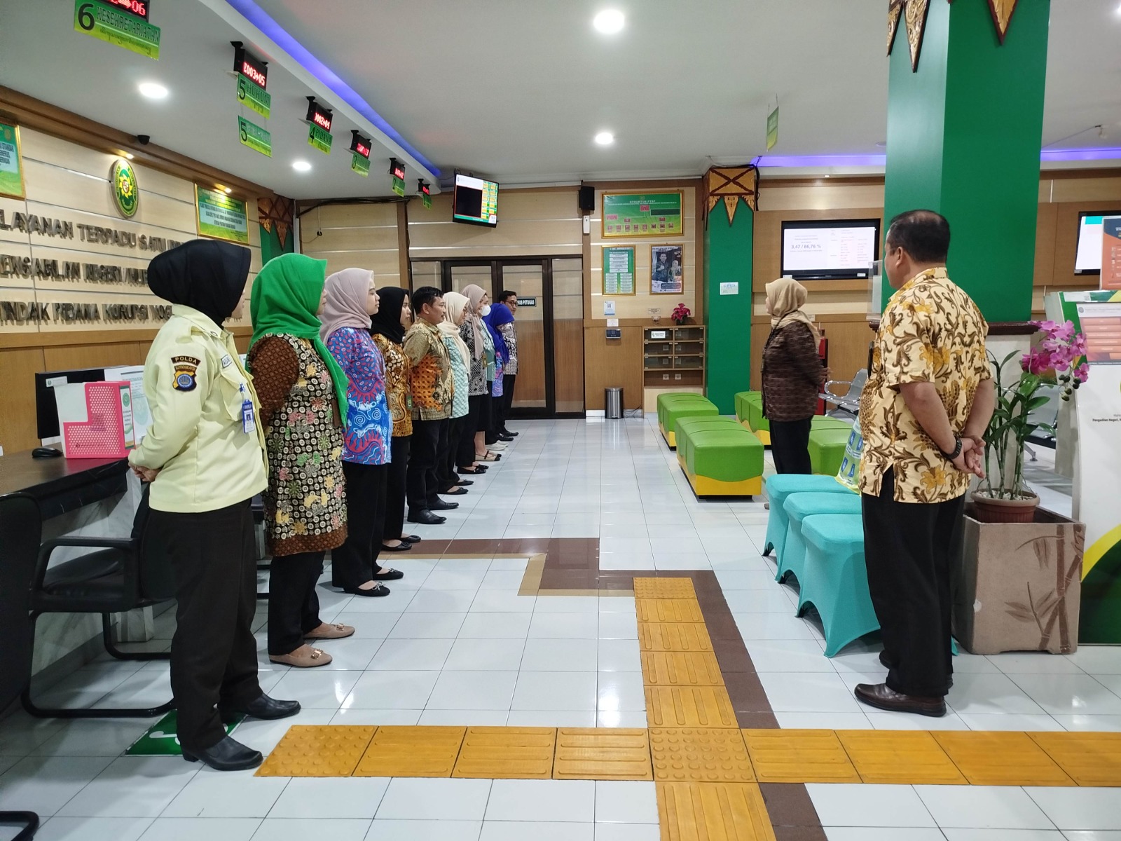 Apel Sore Rutin Petugas PTSP 22 Mei 2026