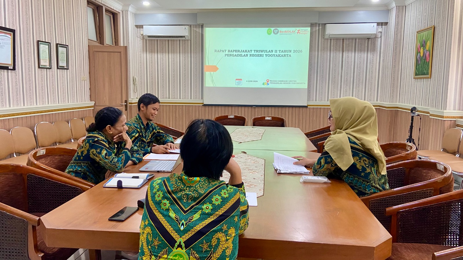 Rapat Baperjakat Triwulan II Tahun 2026 Pengadilan Negeri Yogyakarta