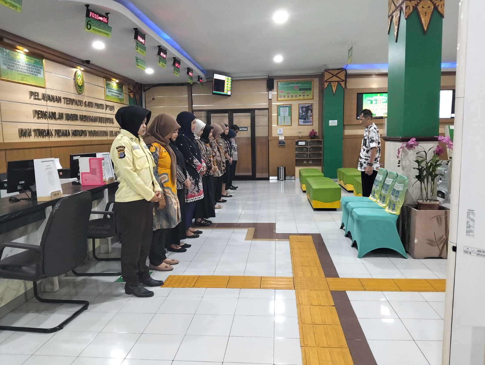 Apel Pagi Rutin Petugas PTSP 5 Juni 2026