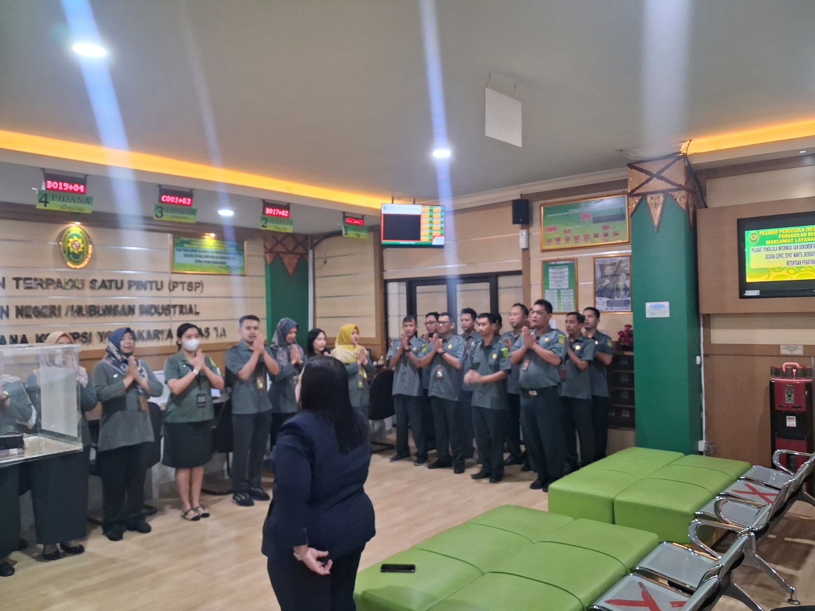 Apel Sore Rutin Petugas PTSP 1 Juli 2026