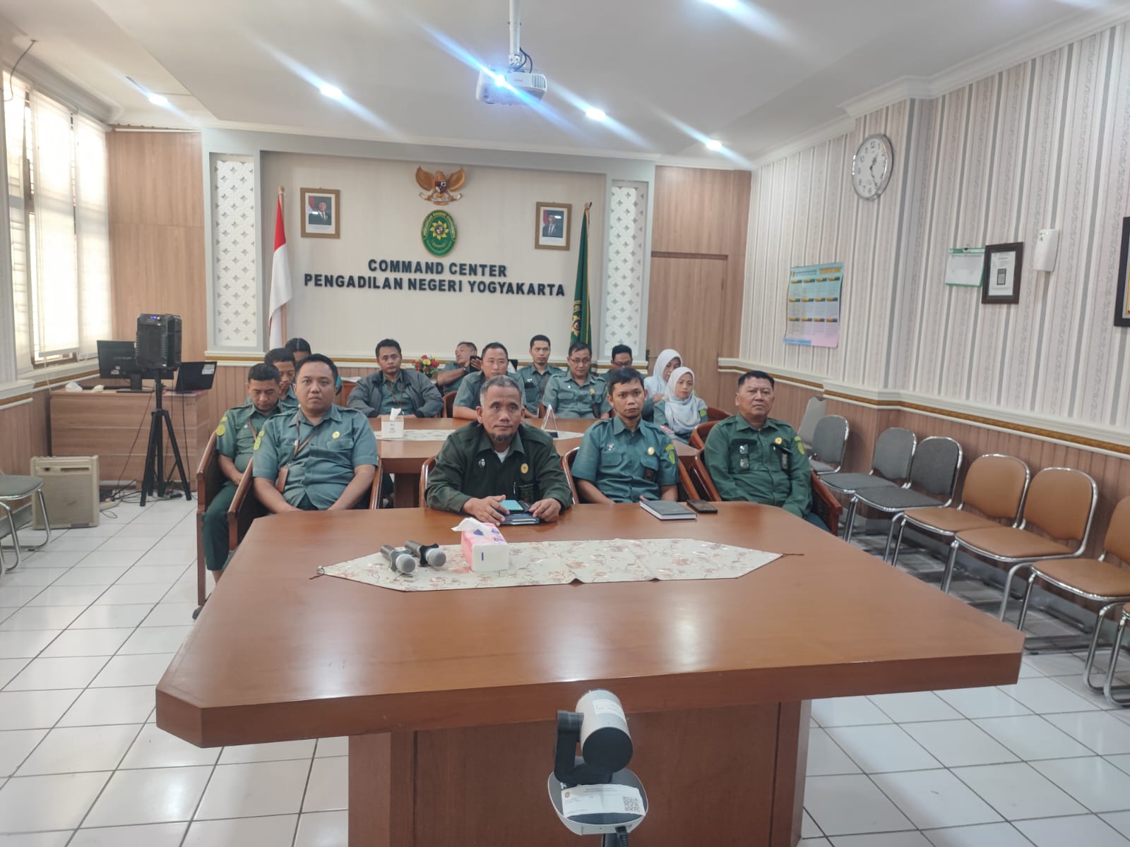 Pengadilan Negeri Yogyakarta Mengikuti Pembinaan Kepegawaian oleh Biro Kepegawaian Mahkamah Agung Pengadilan Negeri Yogyakarta Mengikuti Pembinaan Kepegawaian oleh Biro Kepegawaian Mahkamah Agung