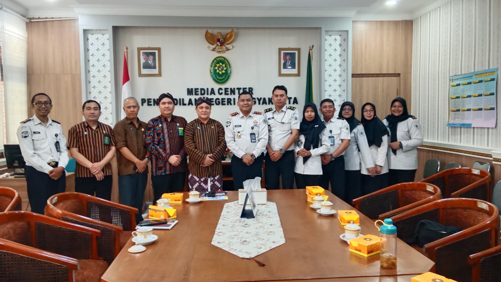 Pengadilan Negeri Yogyakarta Melaksanakan Audiensi dengan Badan Pemasyarakatan Kota Yogyakarta
