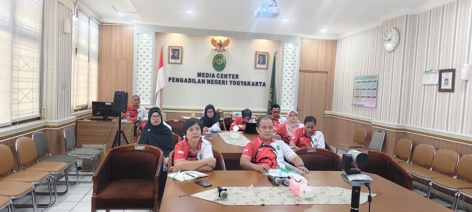 Pengadilan Negeri Yogyakarta Mengikuti Pendampingan Zona Integritas Menuju WBBM Pengadilan Negeri Yogyakarta Mengikuti Pendampingan Zona Integritas Menuju WBBM