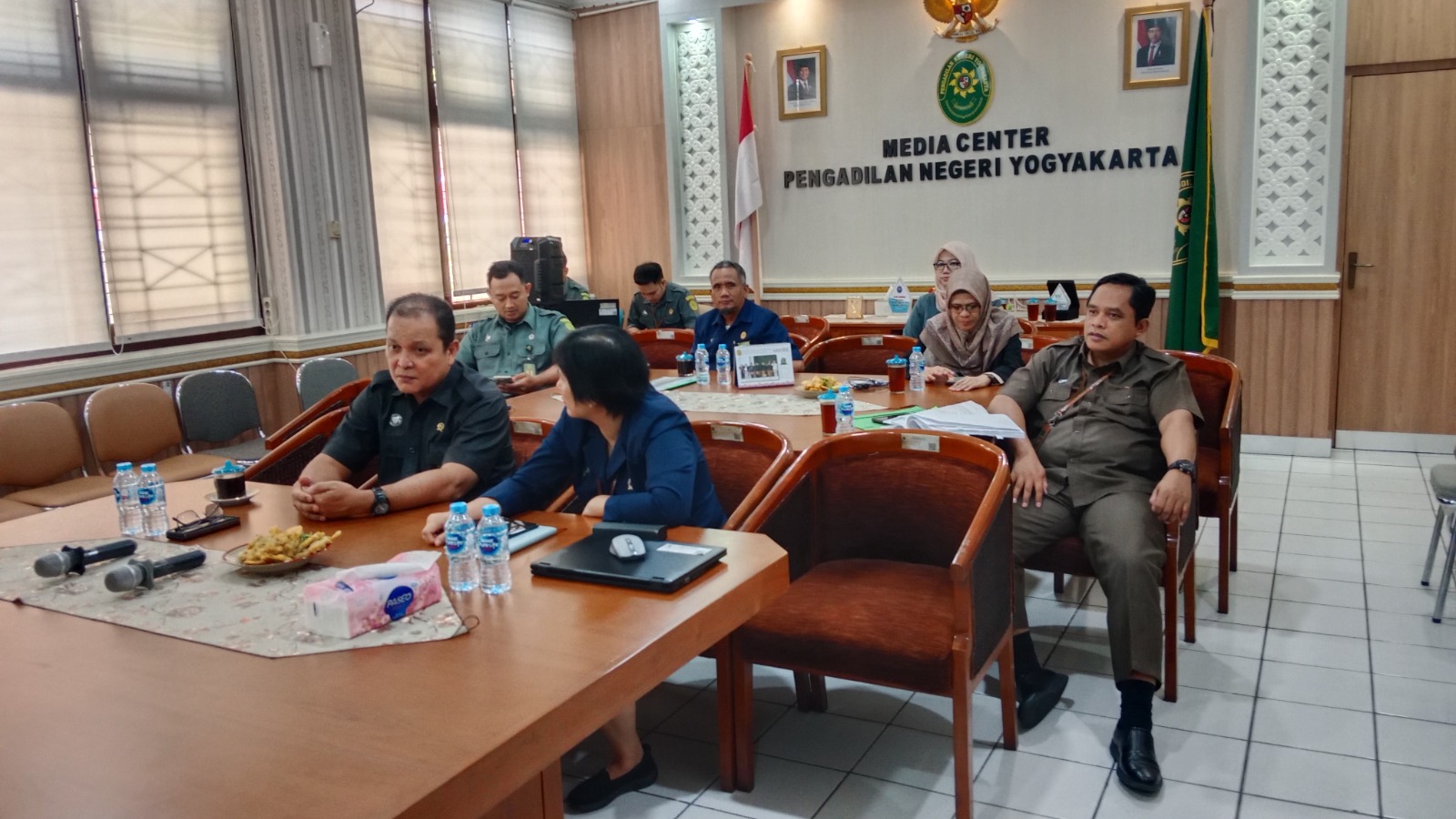Pengadilan Negeri Yogyakarta Mengikuti Bimtek Artificial Intelligence
