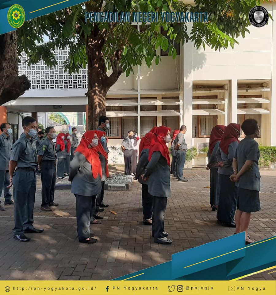 Apel Pagi Pengadilan Negeri Yogyakarta