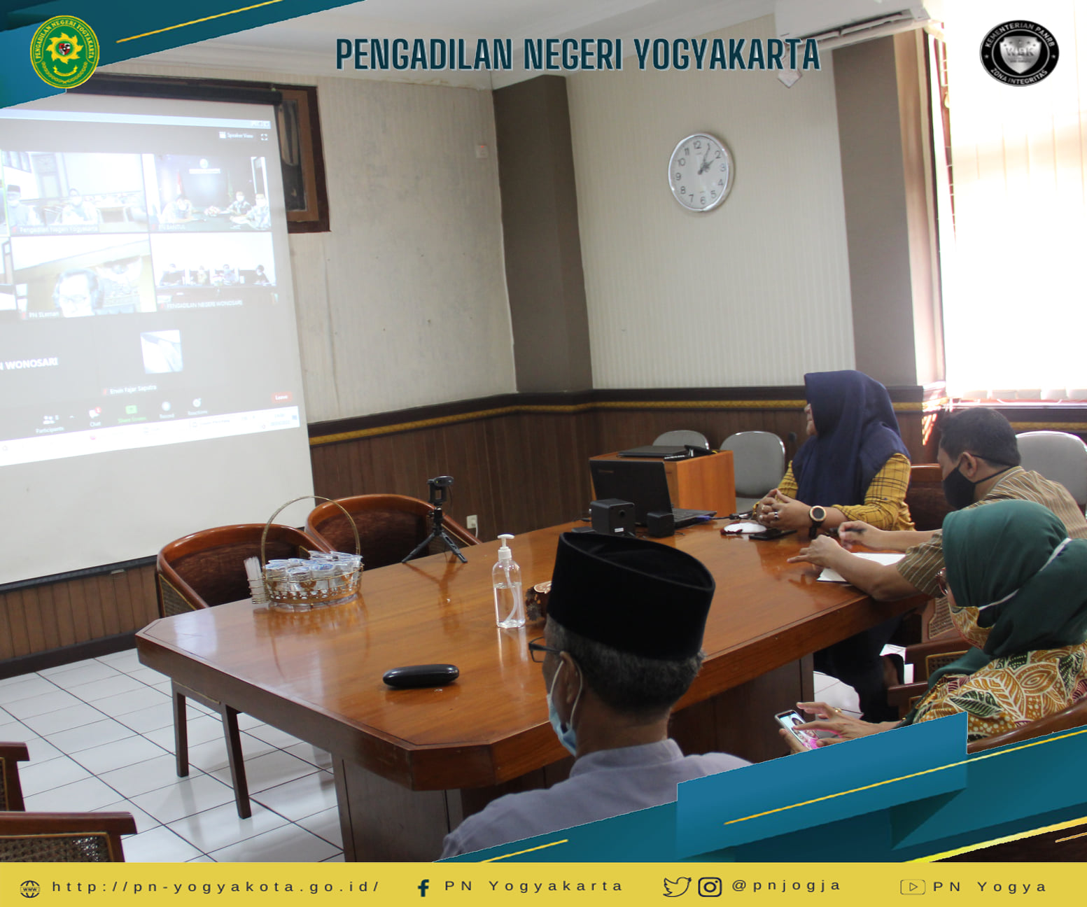 Rapat Koordinasi Pemulihan Database SIPP Mahkamah Agung