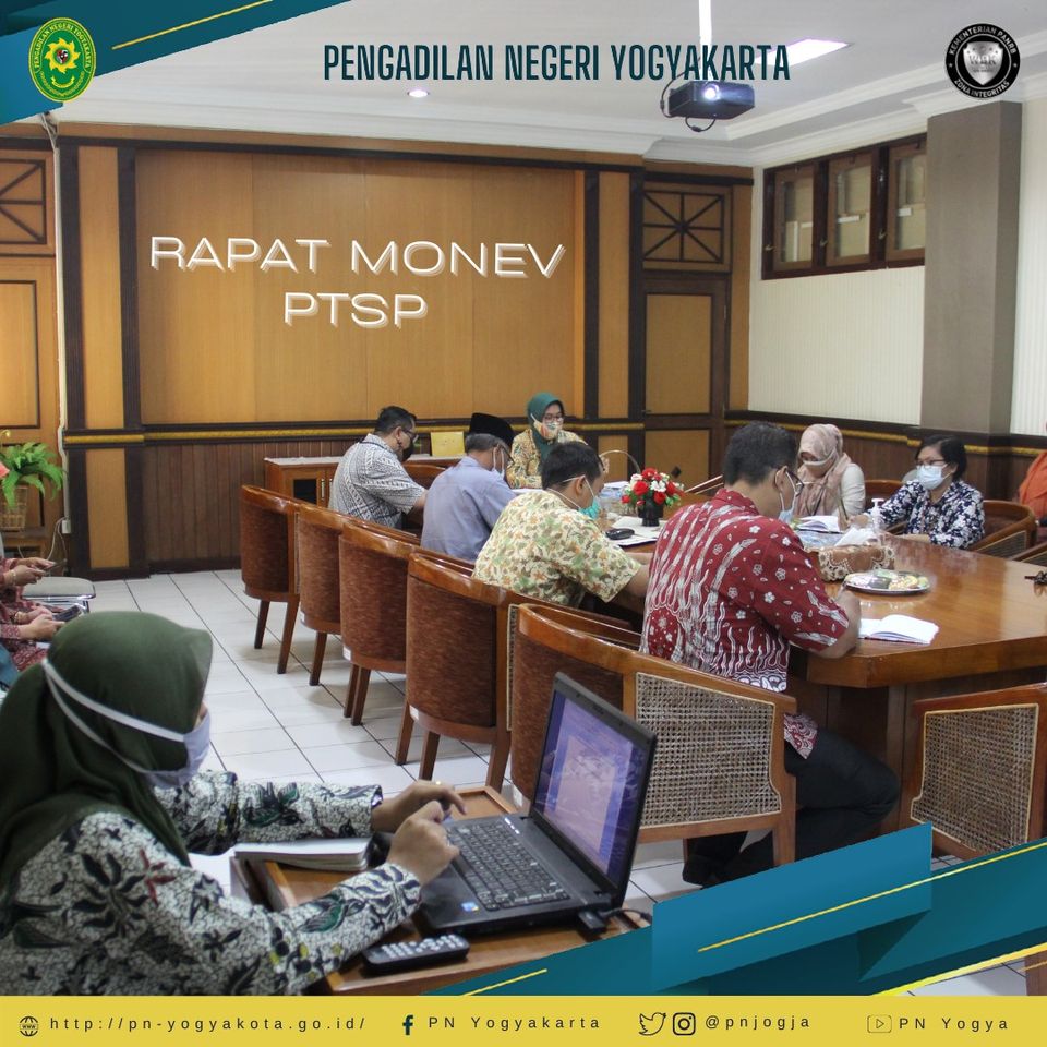 Rapat Monitoring dan Evaluasi PTSP