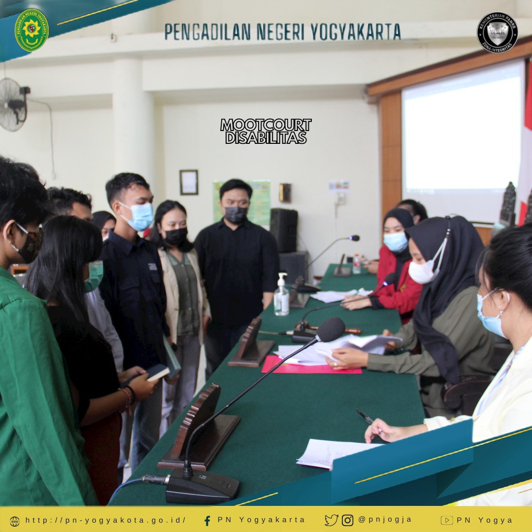 Rapat Koordinasi Kegiatan Mootcourt Disabilitas Kelima