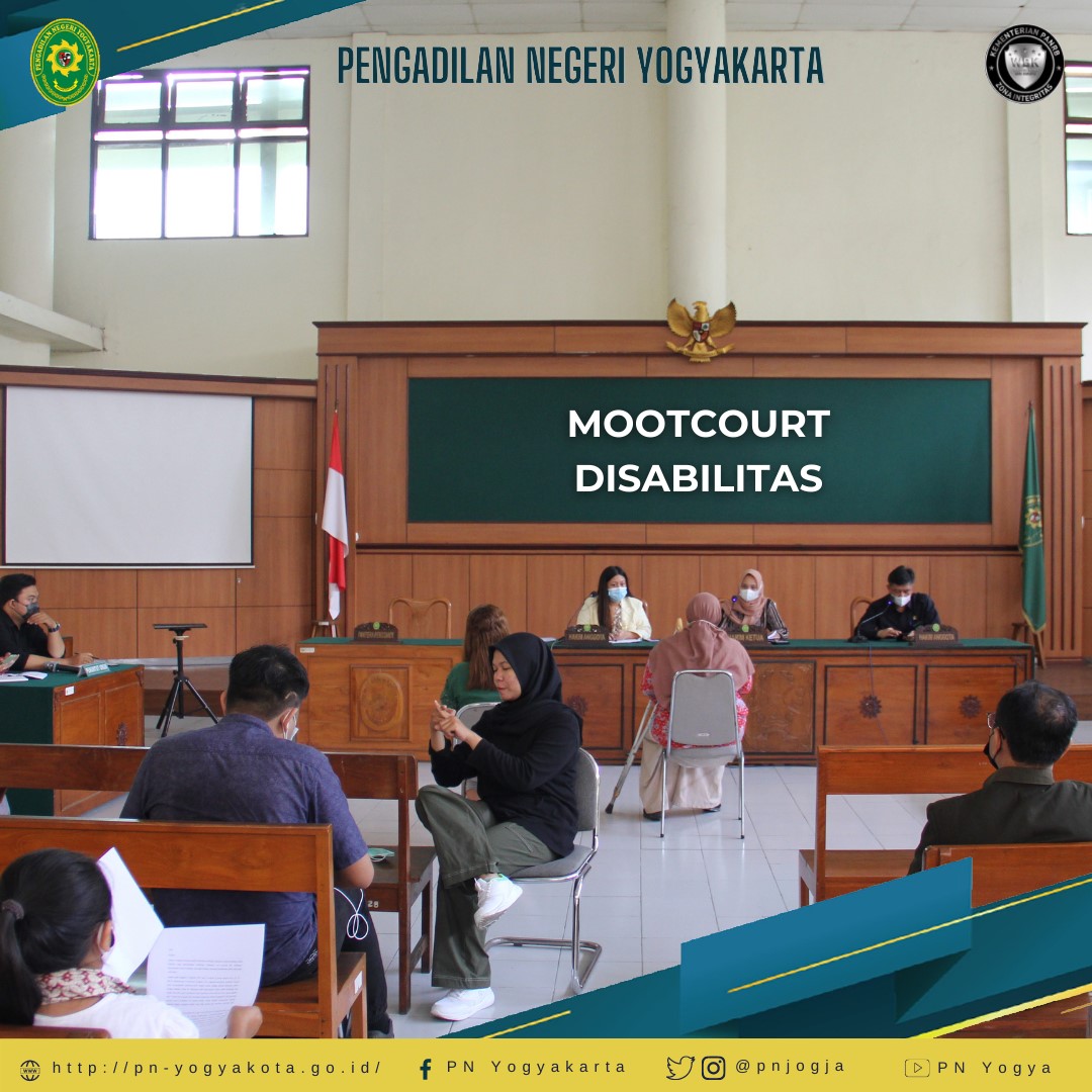  Rapat Koordinasi Kegiatan Mootcourt Disabilitas Kedelapan