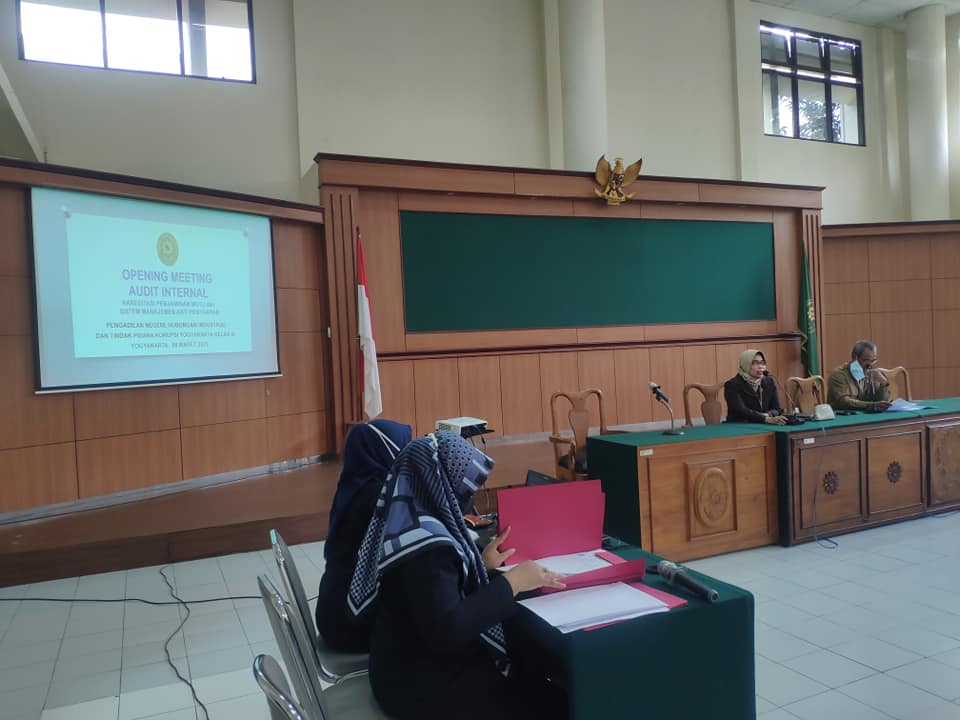 Opening Audit Internal Akreditasi Penjaminan Mutu (APM) dan Sistem Manajemen Anti Penyuapan (SMAP)