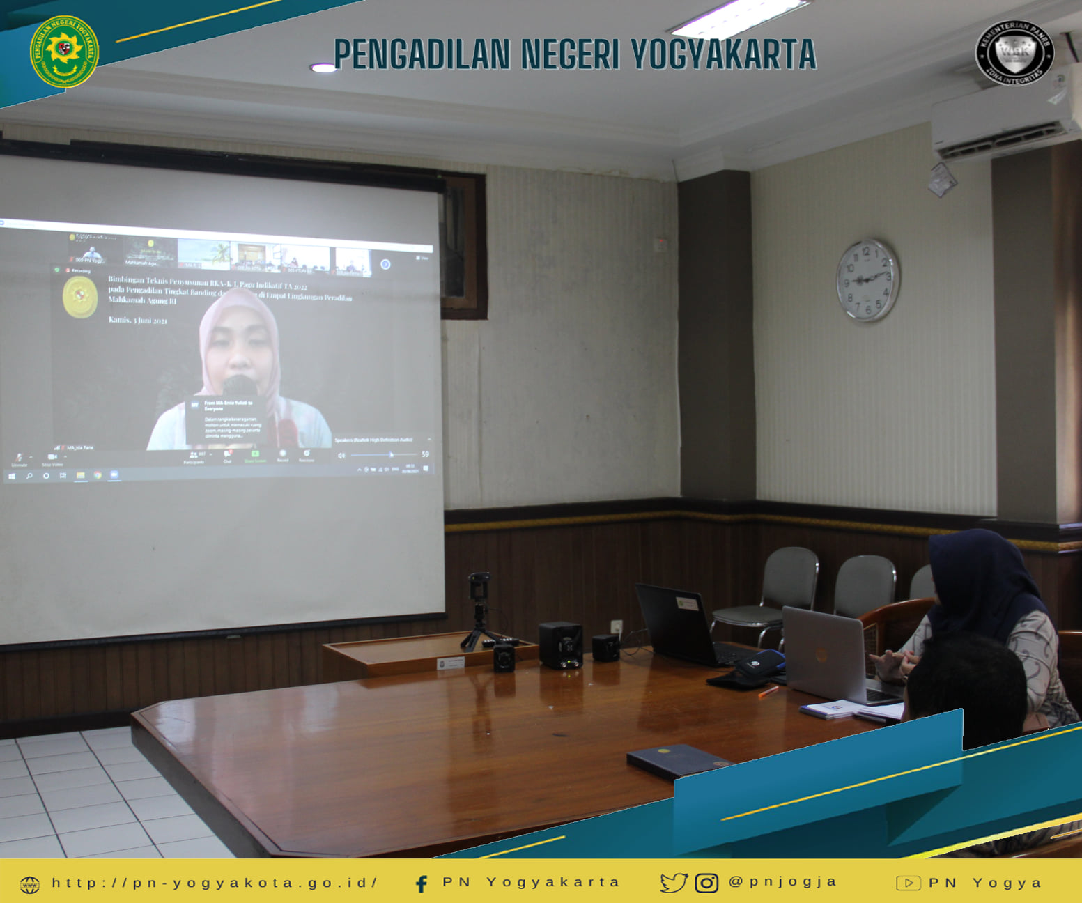Bimbingan Teknis Penyusunan RKA-KL Tahun 2022 Melalui Aplikasi Sakti